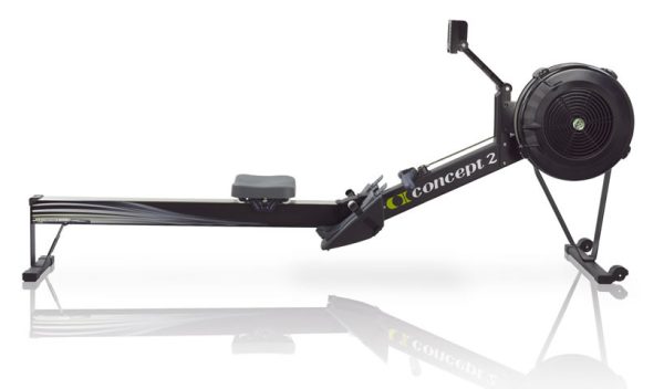 A new Concept 2 Rower - Serviced on a white background.