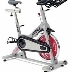 A new Star Trac Spinner Elite Indoor Cycle Bike - Serviced is shown on a white background.