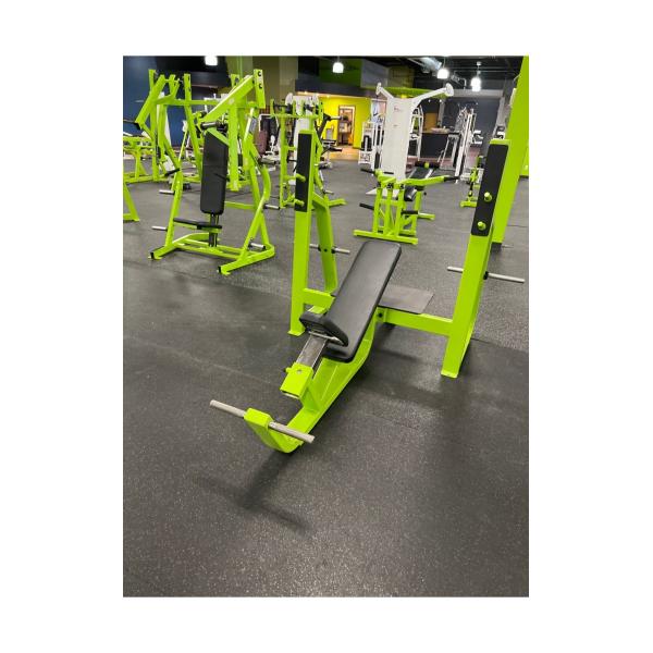 A new green and black gym equipment.