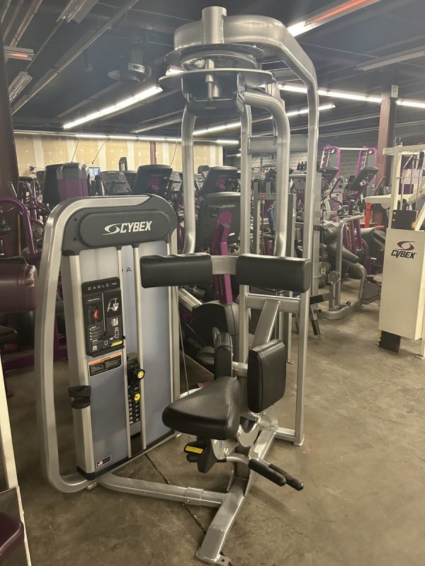 A gym featuring a vast array of new and remanufactured Cybex Eagle NX Torso Rotation - As Is Functional gym equipment.