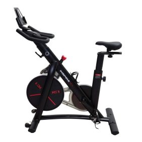 A new Inspire Indoor Cycle Bike with a seat and handlebars.