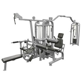 A new Muscle D Compact 5 Stack Multigym - New on a white background.