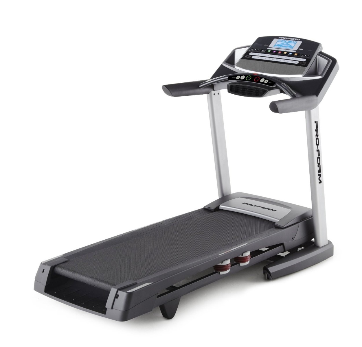 A new treadmill with a screen.