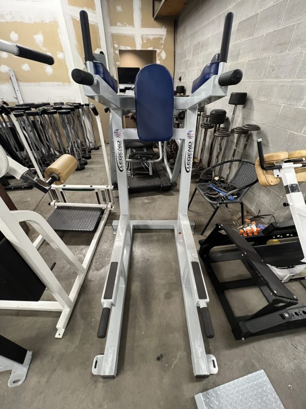 Legend Knee Raise Dip Station - Serviced